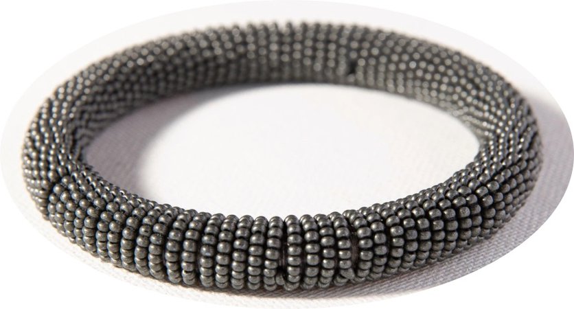 gray beaded bracelet ink and Alloy