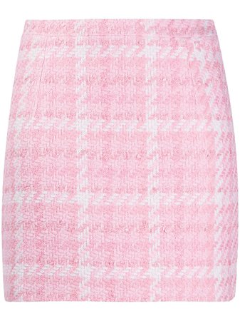 Alessandra Rich | fitted tweed skirt