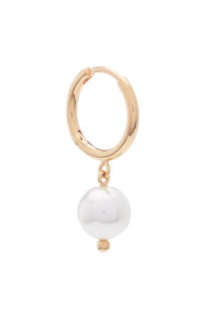 Simone Rocha - Small Pearl Earrings - white