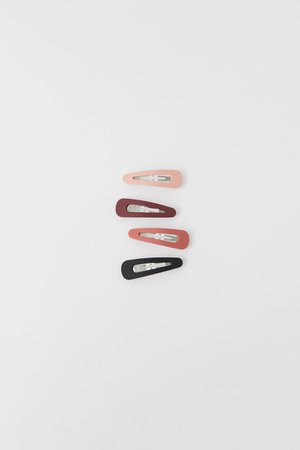 FOUR PACK OF WORKOUT HAIR CLIPS | ZARA United States