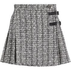 black silver skirt