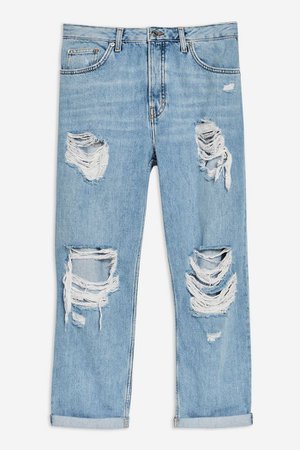 Bleach Super Ripped Hayden Jeans | Topshop