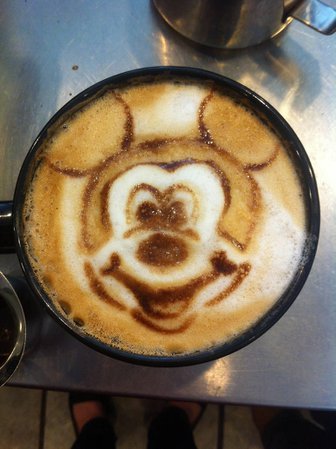Mickey Mouse Latte by Coffee-Katie on DeviantArt