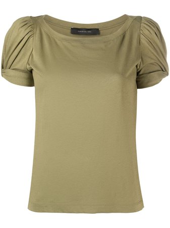 Federica Tosi knot-detail Cotton T-shirt