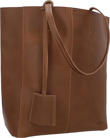 Amazon.com: Gusti Handbag Leather - Cassidy Shoulder Bag Handbag Shopping Bag for Women in Brown : Everything Else