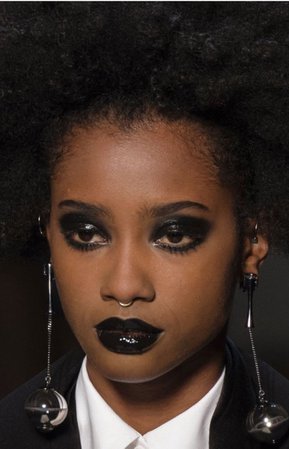 black goth girl