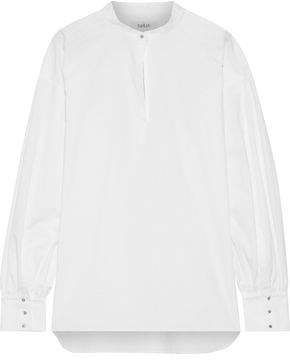 Phoebe Crystal-embellished Cotton-poplin Shirt