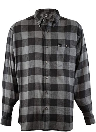 Amazon.com: Staghorn Long Sleeve Plaid Flannel, Aspen, S: Clothing