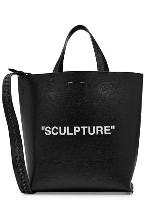 Sculpture Large Leather Tote Gr. One Size