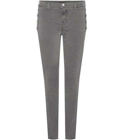 Zion mid-rise skinny jeans