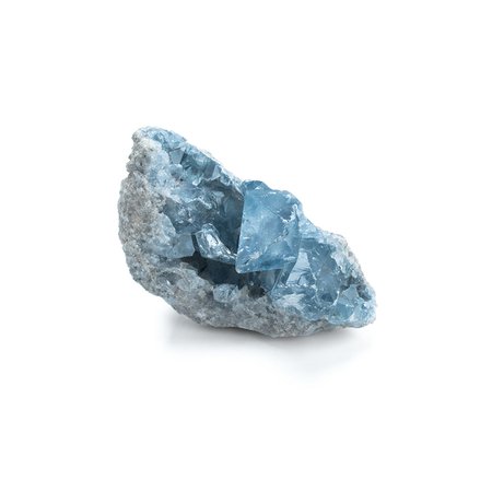 Celestine Mineral Large Translucent Crystals