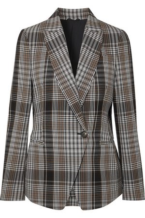 Brunello Cucinelli | Checked wool blazer | NET-A-PORTER.COM