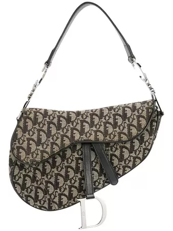 Christian Dior Vintage Trotter pattern saddle handbag $2,852 - Buy VINTAGE Online - Fast Global Delivery, Price
