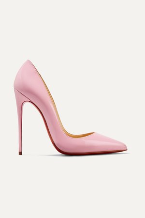 Baby pink So Kate 120 patent-leather pumps | Christian Louboutin | NET-A-PORTER