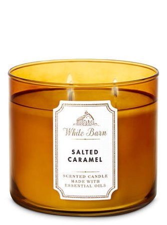 Salted Caramel 3-Wick Candle | Bath & Body Works