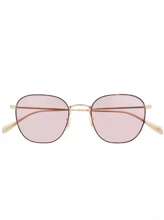 Oliver Peoples Clyne square-frame Sunglasses - Farfetch