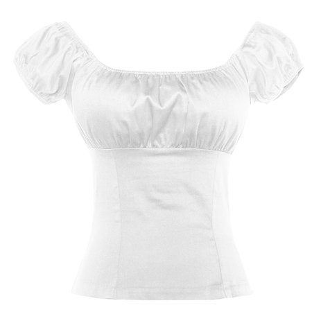 White medieval top