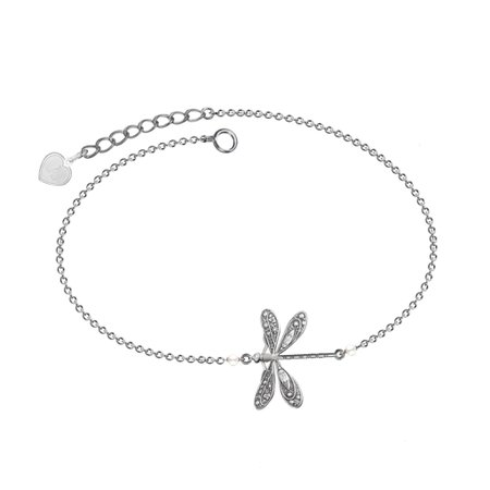 firefly silver anklet