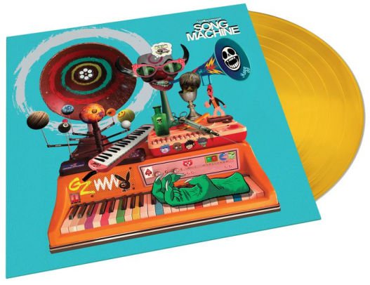 Song Machine, Season One: Strange Timez [B&N Exclusive] [Sun Yellow Vinyl] by Gorillaz | Vinyl LP | Barnes & Noble®
