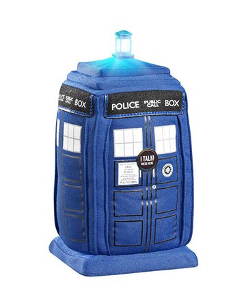Amazon.com: Underground Toys Doctor Who Medium Tardis - Talking & Flashing Plush: Toys & Games