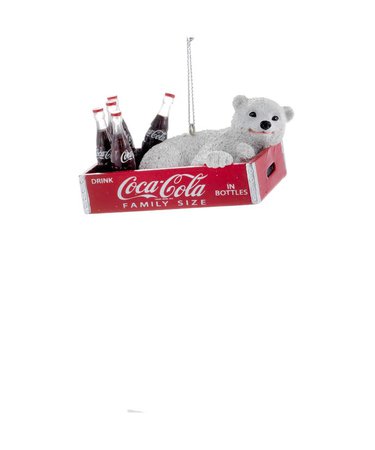 KurtAdler - Coca-Cola® Polar Bear Cub Ornament