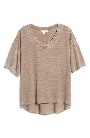 Seamed High-Low Top | Nordstrom