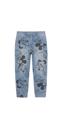 H&M Mickey Mouse Jeans