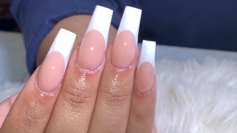 French tip acrylic
