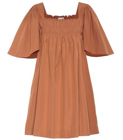 Emmeline cotton poplin dress
