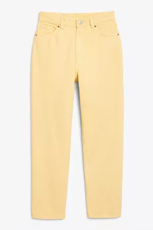 Taiki jeans yellow - Yellow - Jeans - Monki ES