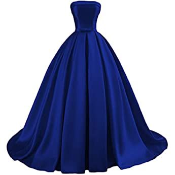 Amazon.com: Likedpage Women's Sweetheart Ball Gown Tulle Quinceanera Dresses Prom Dress (US2, Navy) … … : Clothing, Shoes & Jewelry