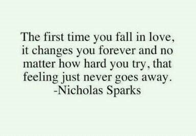 first love quote