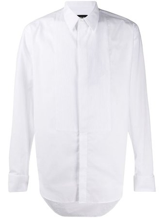 Giorgio Armani pleated-bib formal shirt