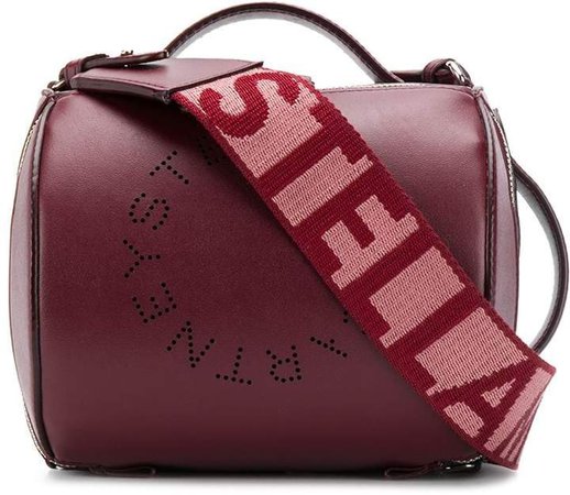 Stella logo barrel shoulder bag