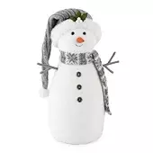 North Pole Trading Co. 15.5in Led Snowman Christmas Tabletop Decor, Color: Blue - JCPenney