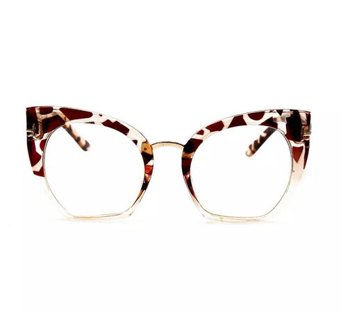 Leopard glasses