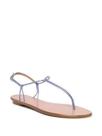 Aquazzura Thing Strap Flat Sandals - Farfetch