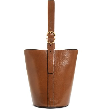 TRADEMARK Small Leather Bucket Bag | Nordstrom
