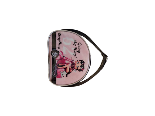 Betty Boop pink and black bag