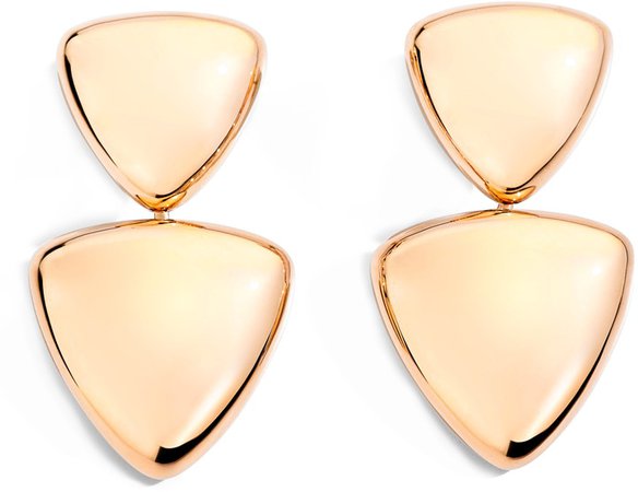 Freccia Triangle Drop Earrings