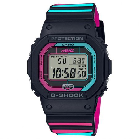 Casio G-Shock X Gorillaz Connected Pink and Blue Limited Edition Watch GWB5600GZ-1 | REEDS Jewelers