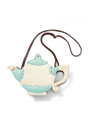 Wonderland Whimsy teapot crossbody purse | Etsy