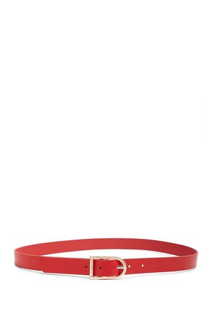 Faux Leather Buckle Belt | Forever 21