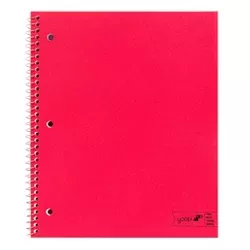 Spiral Notebook 3 Subject College Ruled Assorted Colors - Mead : Target