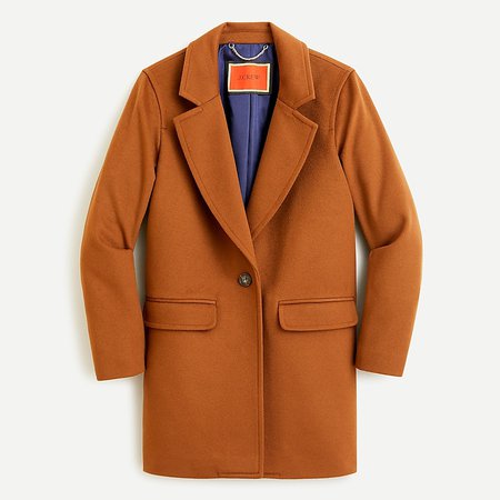 J.Crew: Blazer-coat In Italian Wool Cashmere For Women