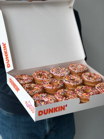 dunkin donuts box - Google Search