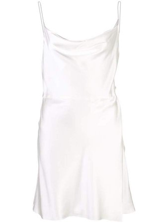 Markarian Gloria silk mini slip dress