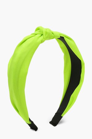 lime green headband - Google Search