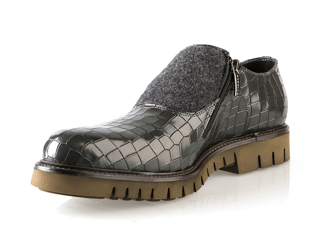 6447 Bagatto Shoes / Gray | Italian Designer Shoes | Rina's Store