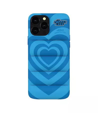 THE PUFFER CASE® - BLUE POWER PUFFER – Urban Sophistication